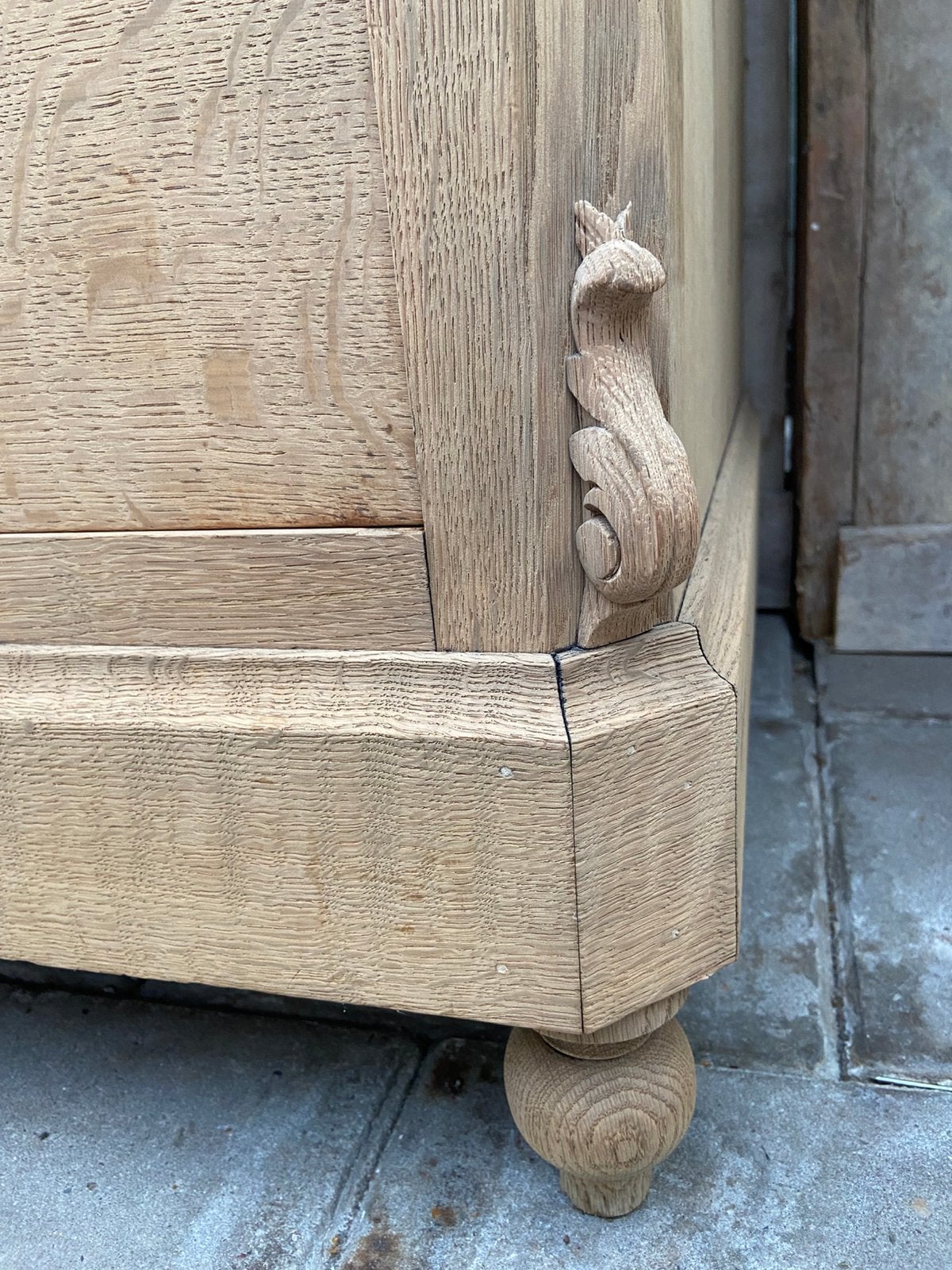Stoere frans eiken kast commode ladekast, Ophalen
