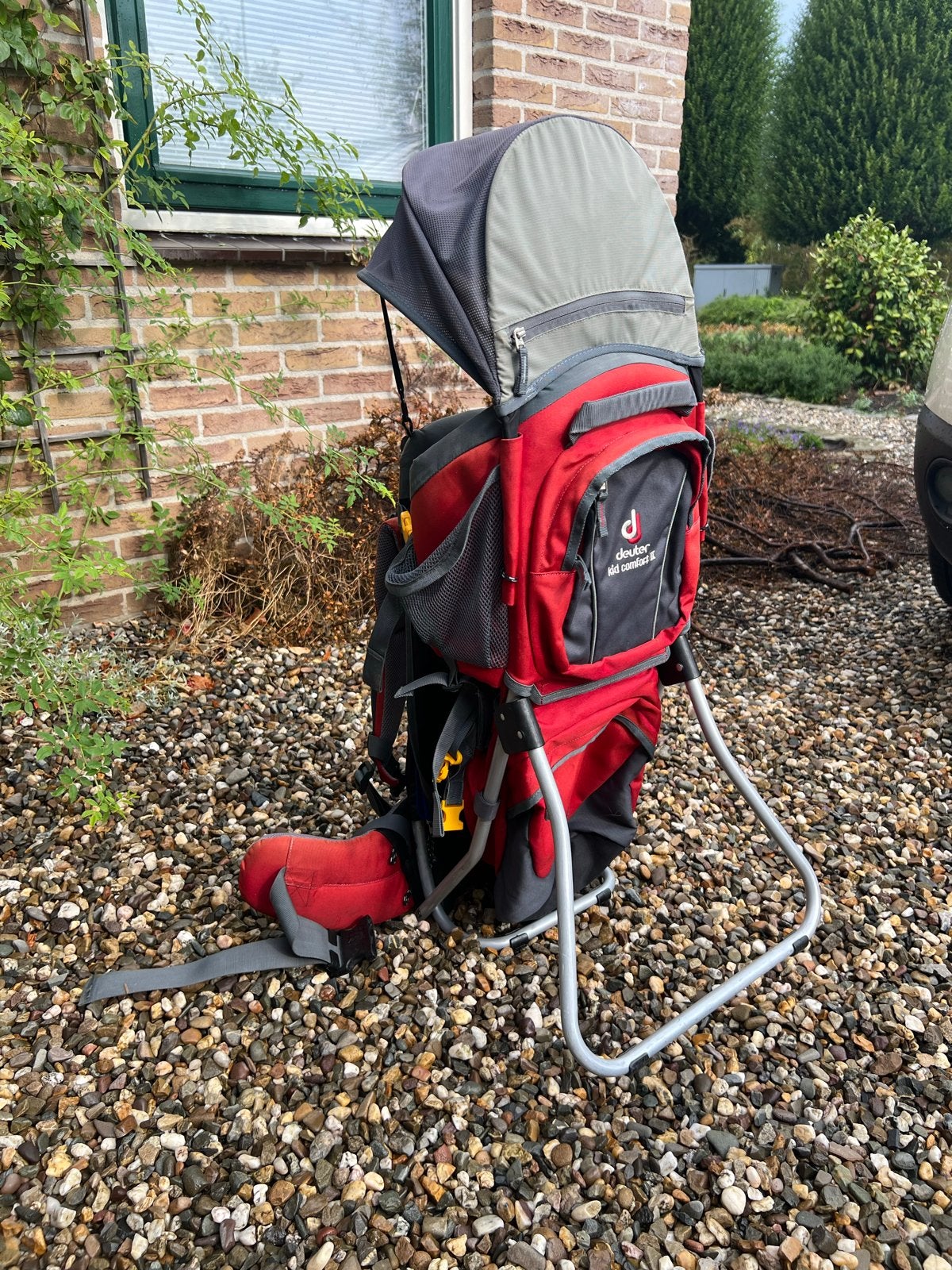Deuter Kid Comfort rugdrager met zonnescherm, Kinderen en Baby's, Babydragers en Draagdoeken, Gebruikt, Overige typen, Rug, Ophalen