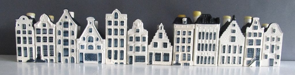 klm huisjes 12 stuks  60-62-63-66-67-72-73-74-75-77-78-79, Ophalen of Verzenden, Zo goed als nieuw, 61 t/m 80, Gevuld