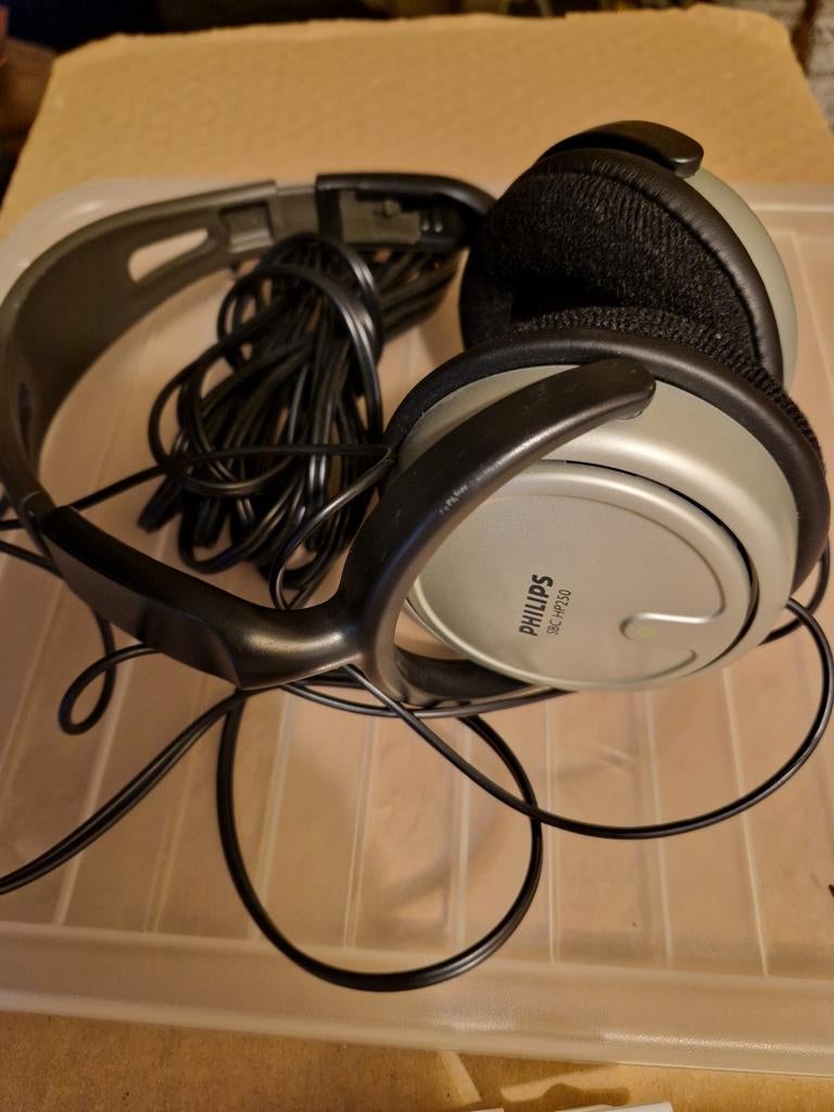 Philips SBC HP250 Koptelefoon - Bedraad, Ophalen, Gebruikt, Over oor (circumaural), Philips