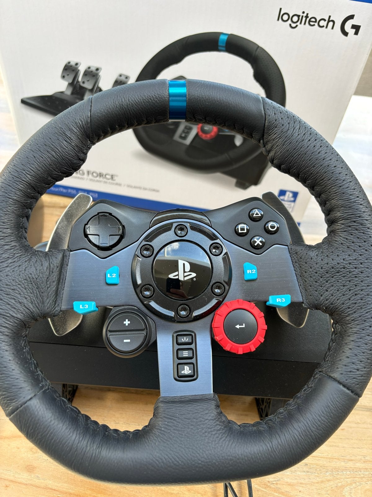 Logitech G29 Driving Force racestuur met pedalen, Ophalen of Verzenden, Zo goed als nieuw, Stuur of Pedalen, PlayStation 4