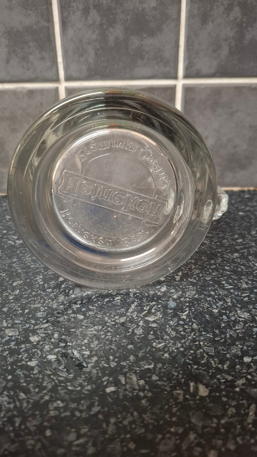 Heineken KOH halve liter bierpul - Speciale uitgave, Verzamelen, Ophalen of Verzenden, Zo goed als nieuw, Pul(len), Heineken