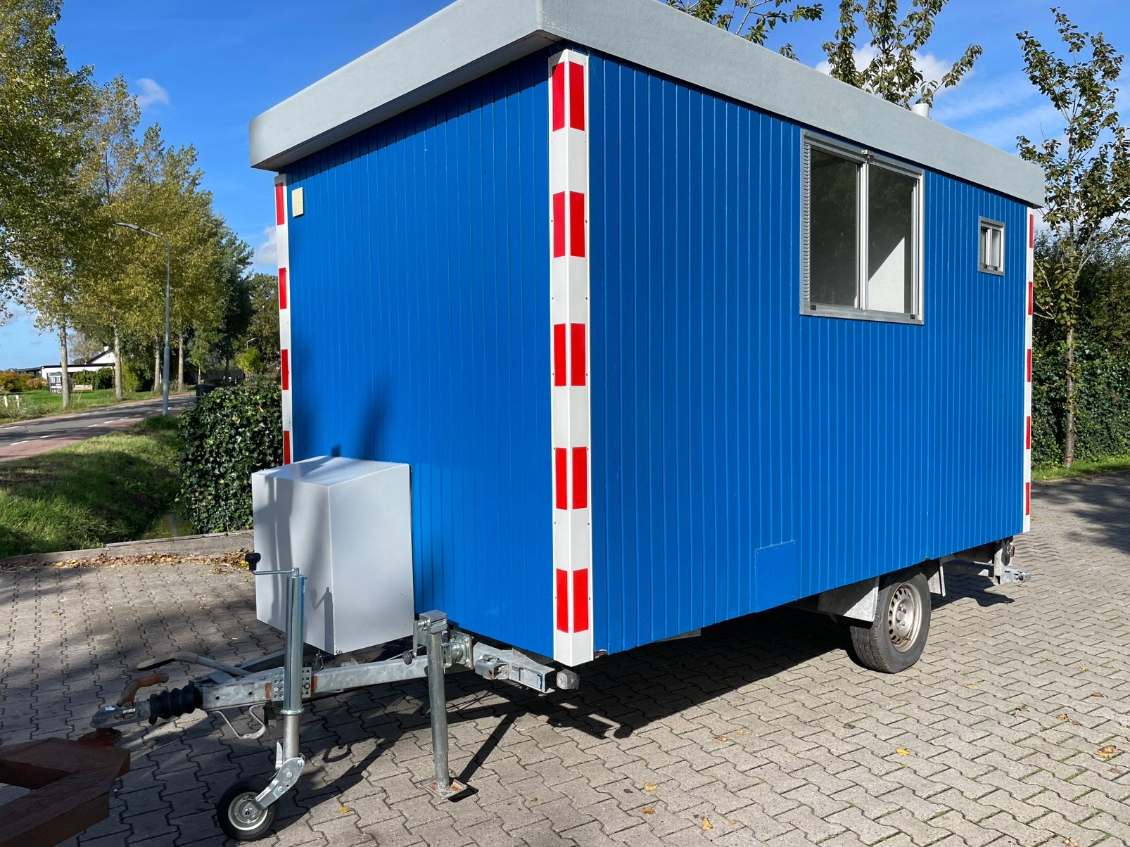 Schaftwagen snelverkeer gaskachel met toilet en berging