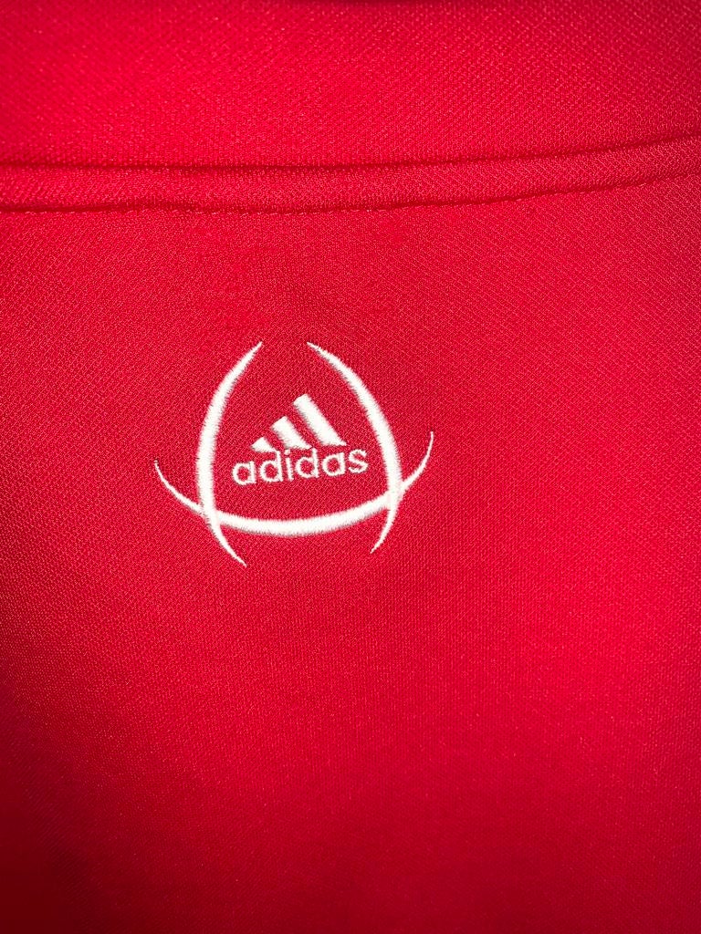 Vintage Adidas Ajax Trainingsshirt Rood maat L 2005/2006, Ophalen of Verzenden, Zo goed als nieuw, Maat 52/54 (L), Rood
