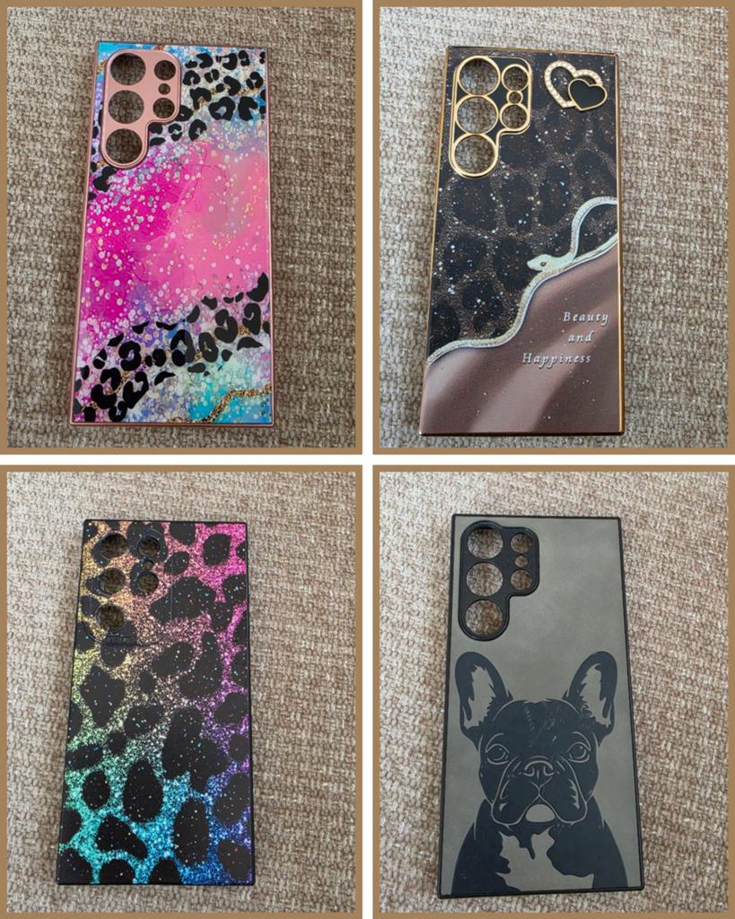 4 hoesjes voor samsung galaxy s24 ultra, Ophalen of Verzenden, Nieuw, Frontje of Cover