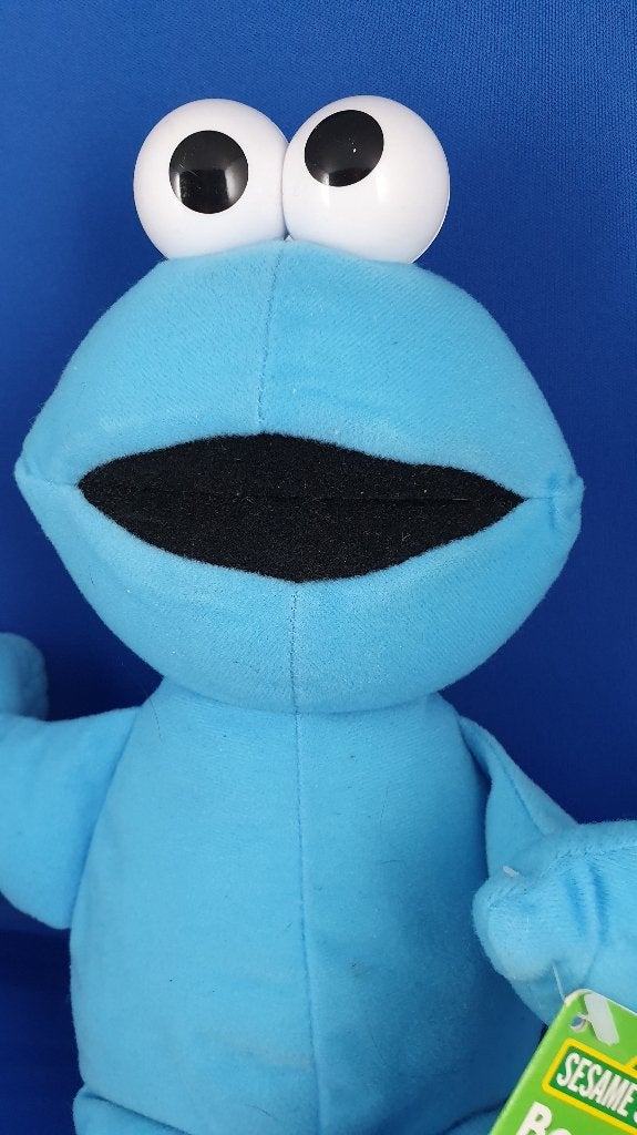 Koekiemonster, Sesamstraat. Fisher Price 2003. 33 cm. T4, Tweedehands verkoop, Tweedehands verkoop, Gebruikt, Overige typen