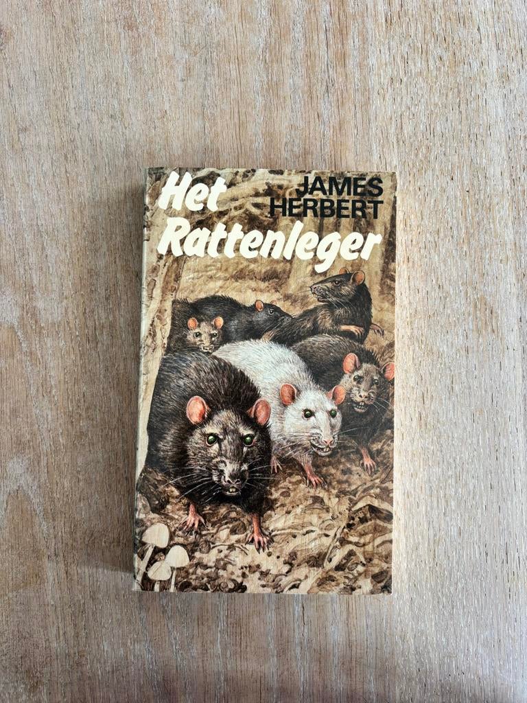 Het Rattenleger - James Herbert (Thriller), Boeken, Historische romans, Gelezen, Ophalen