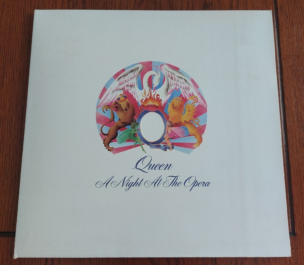 QUEEN.A NIGHT AT THE OPERA 1975, LP, Gebruikt, Overige genres, Inclusief binnenhoes