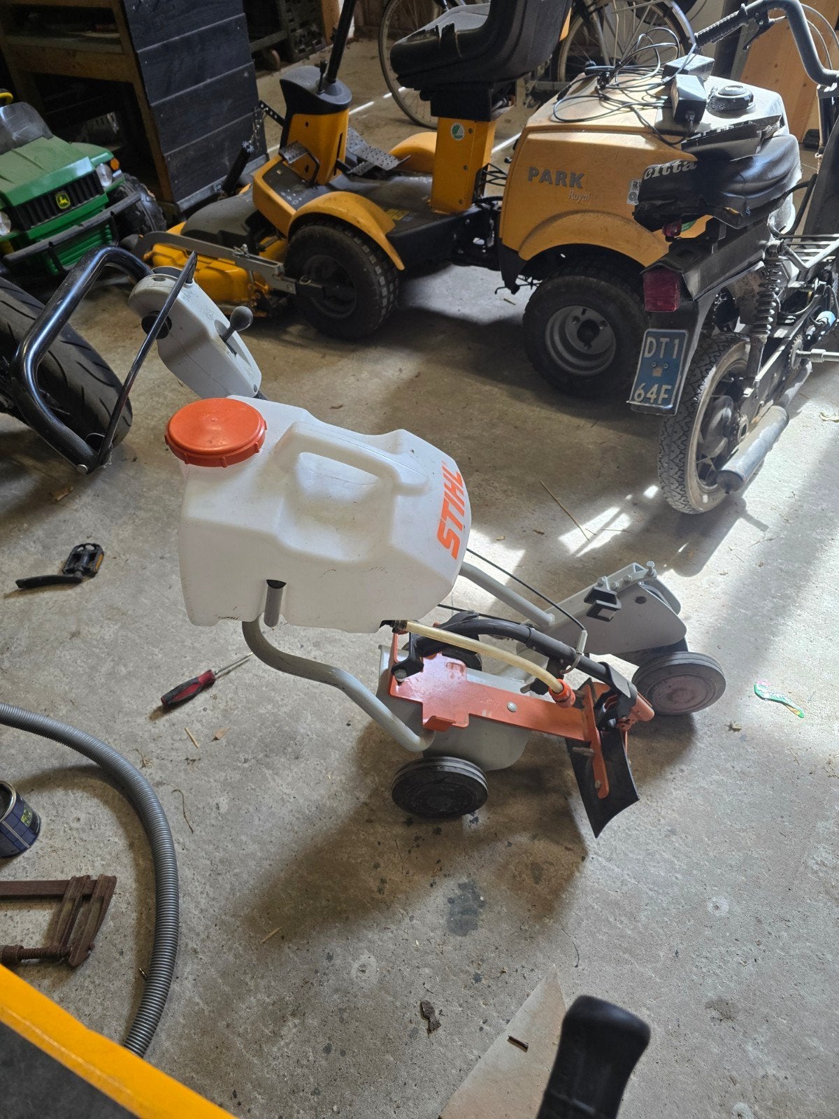 Zaagwagen Stihl, Doe-het-zelf en Verbouw, Ophalen