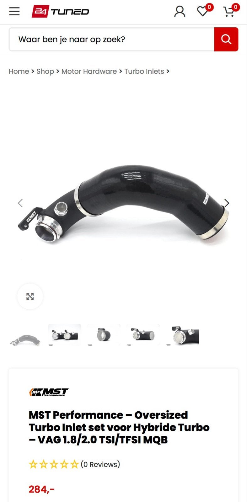 MST Performance Oversized Turbo Inlet | EA888.3 MQB, Ophalen of Verzenden, Nieuw, Volkswagen