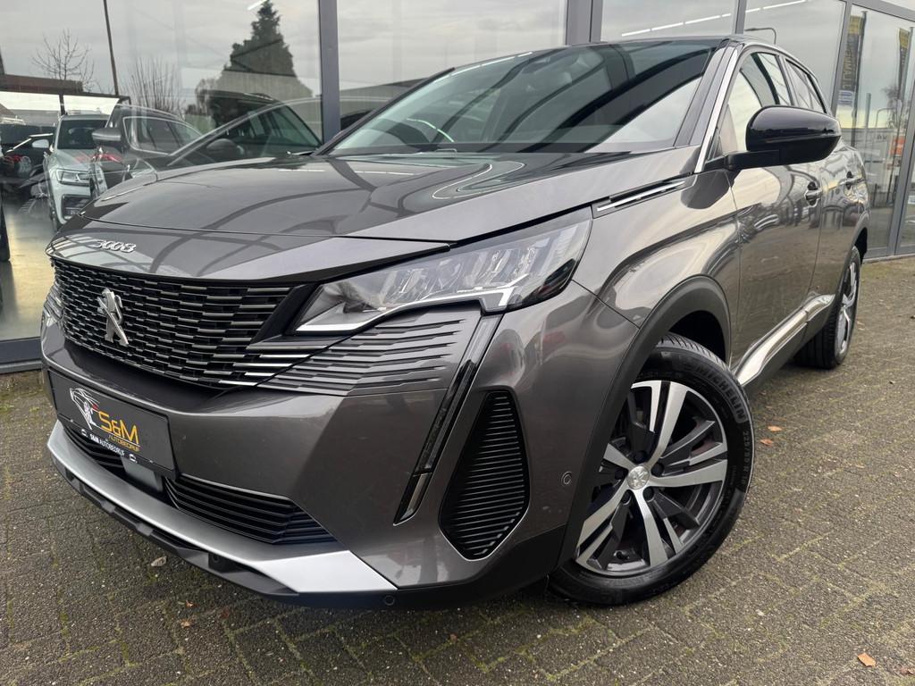 Peugeot 3008 1.2 PureTech Allure, Gebruikt, 1199 cc, Leder en Stof, Bedrijf