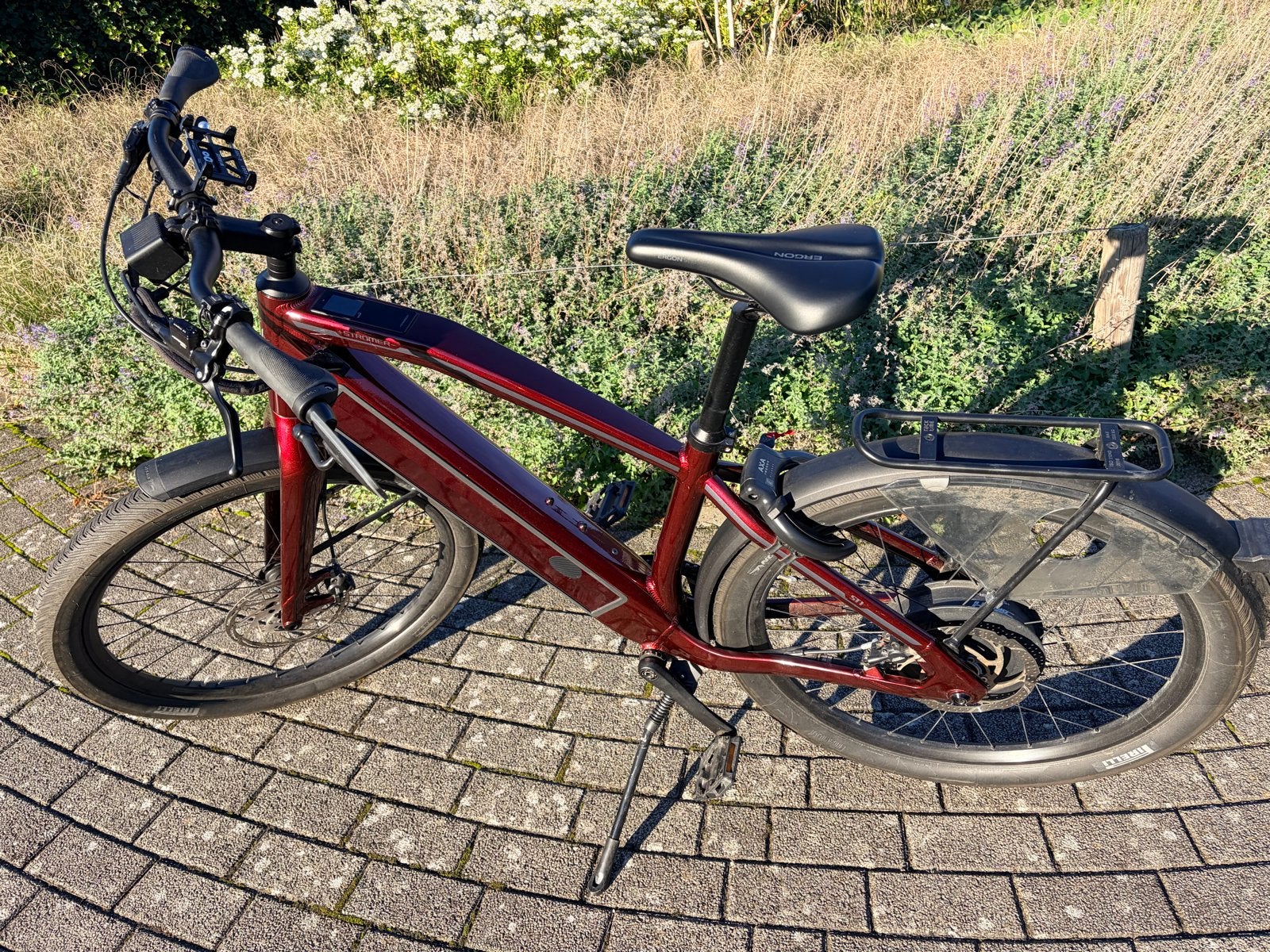 Stromer ST1 Speedpedelec - Dieprood - Incl. accessoires, Ophalen, Gebruikt, 51 tot 55 cm, Stromer