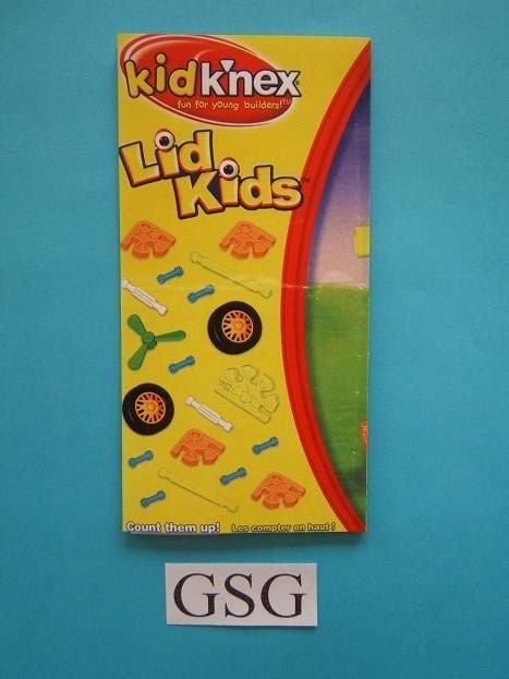 Kid knex Airplane Al bouwvoorbeeld nr. 85201-303, Ophalen, Zo goed als nieuw, K'nex