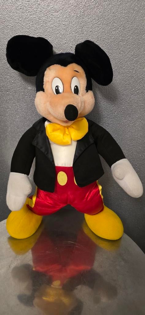 Walt Disney Vintage jaren 90 Mickey Mouse 65cm, Verzamelen, Disney, Zo goed als nieuw, Knuffel, Mickey Mouse, Ophalen of Verzenden