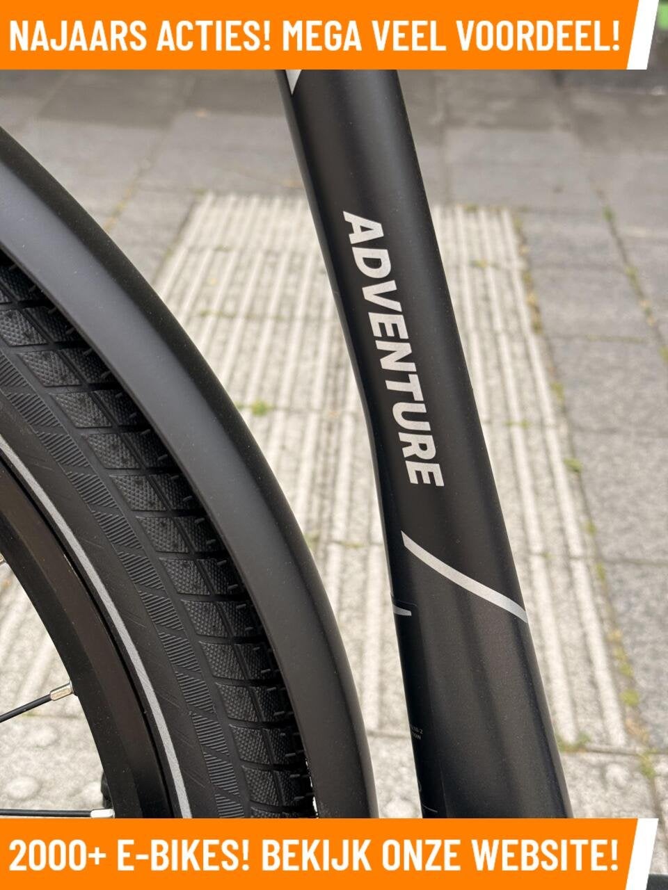 Valencia Adventure Elektrische fiets met BAFANG midden motor, Nieuw, 50 km per accu of meer, Overige merken