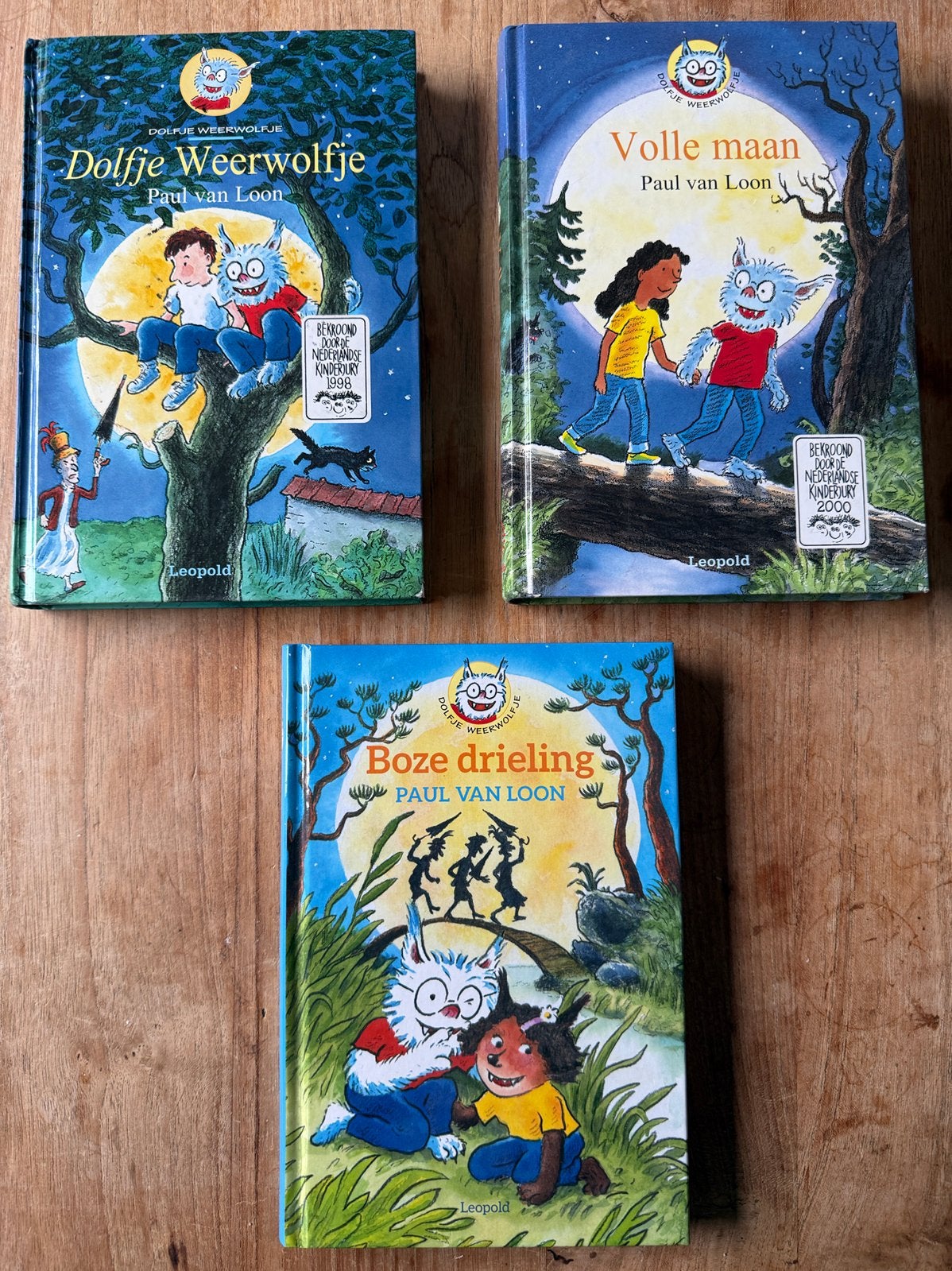 3 Dolfje Weerwolfje boeken, Ophalen of Verzenden, Zo goed als nieuw, Fictie algemeen