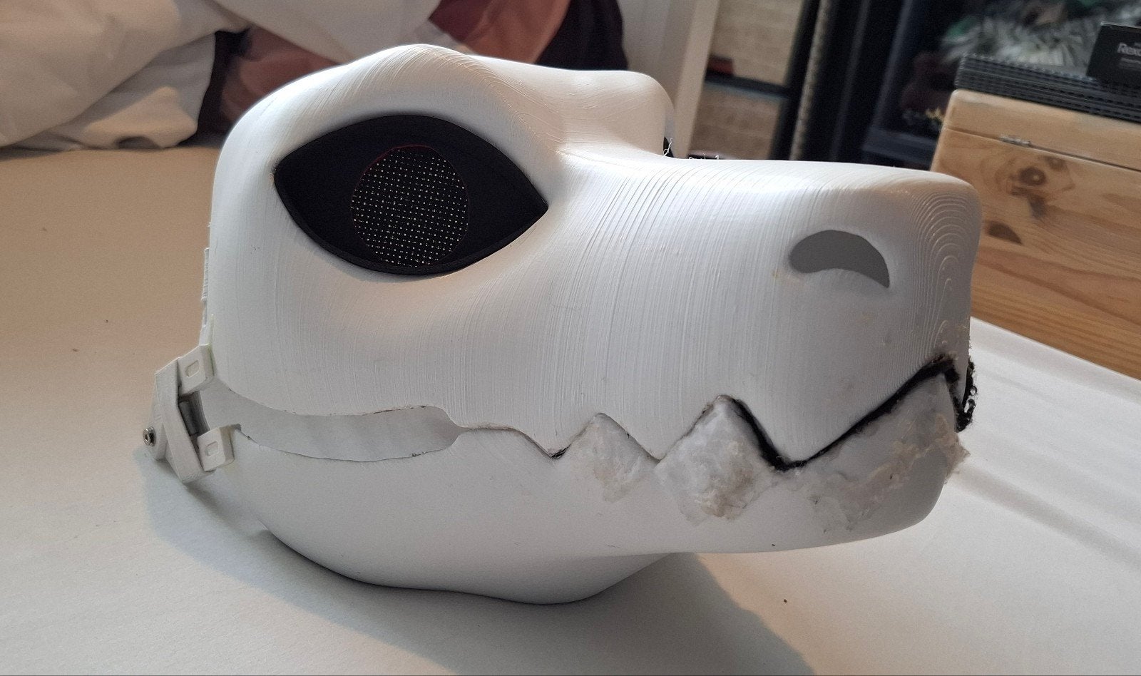 fursuit wickerbeast headbase, Ophalen of Verzenden