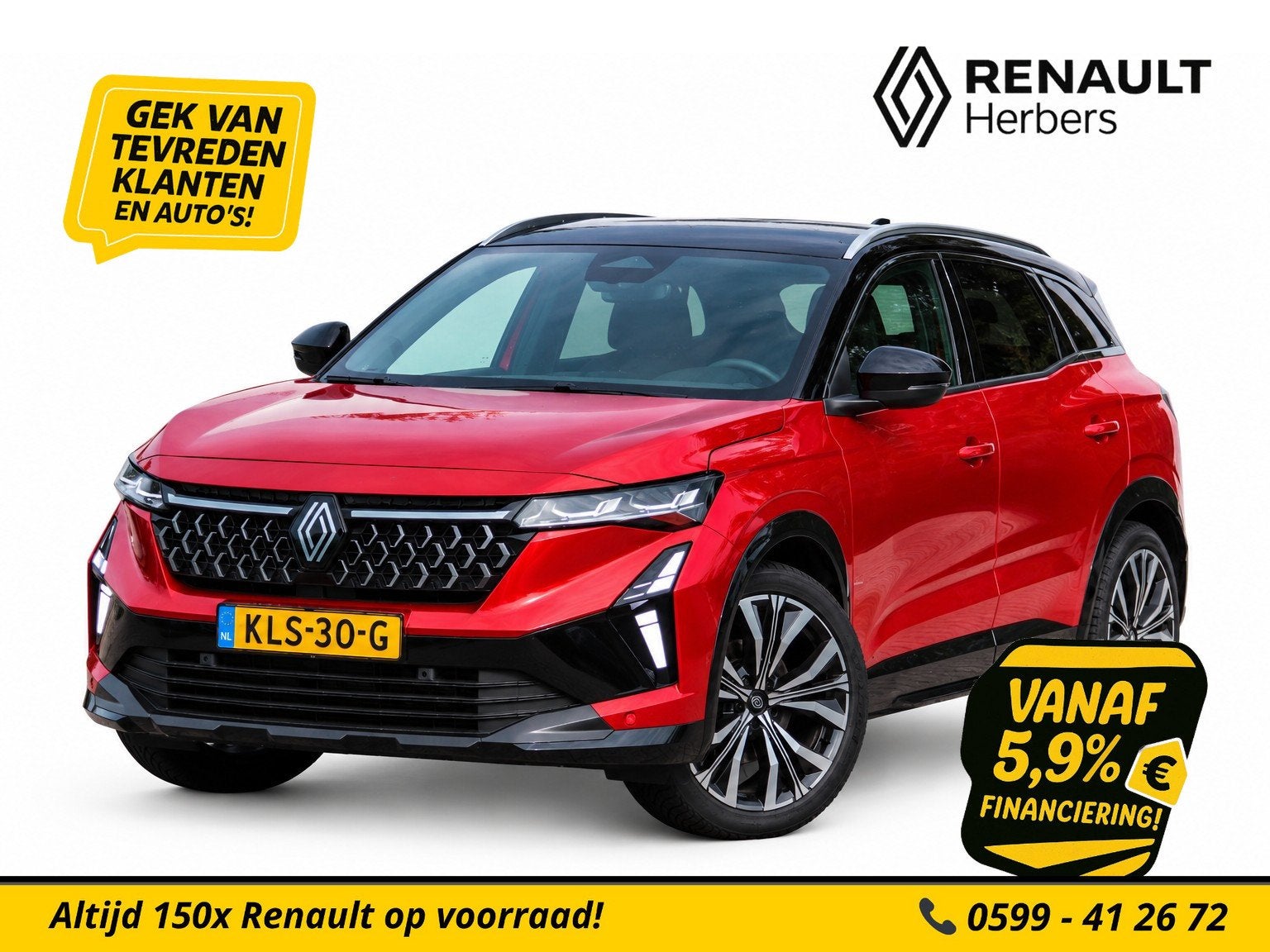 Renault Austral 1.2 E-Tech full hybrid 200 techno NIEUW MODE