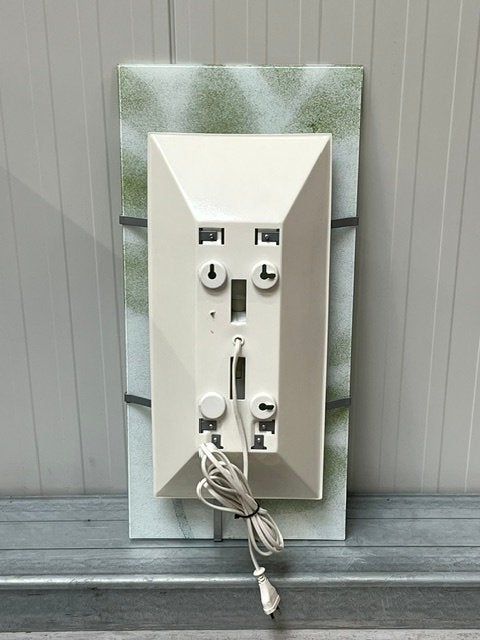 Gyllen wandlamp Julia Treutiger plafondlamp jaren 90 lamp, Met schakelaar, Gebruikt, ., E14 (klein)