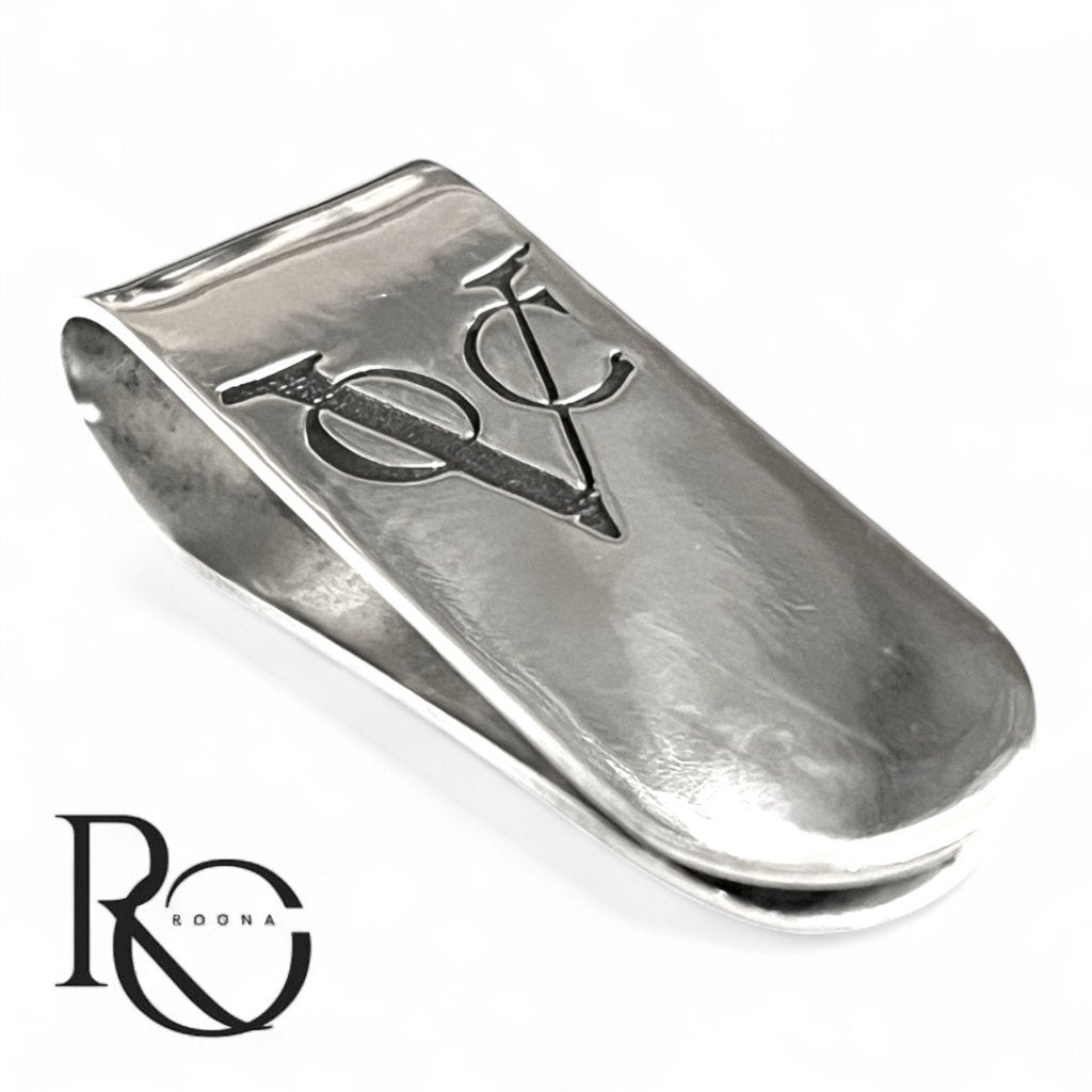 Massief zilveren VOC geldclip sterling zilver, Verzenden, Nieuw