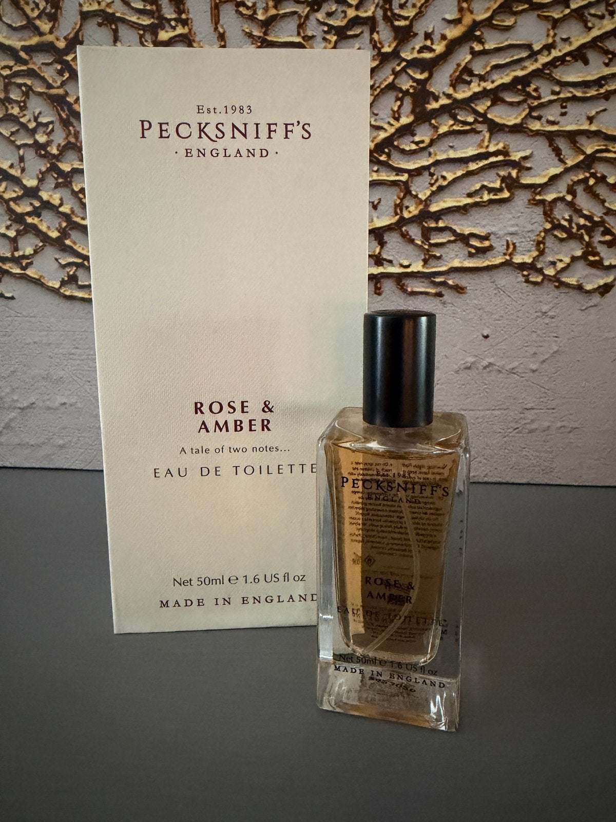 Pecksniff’s Rose & Amber edt. 50ml. Nieuw, Verzenden, Nieuw