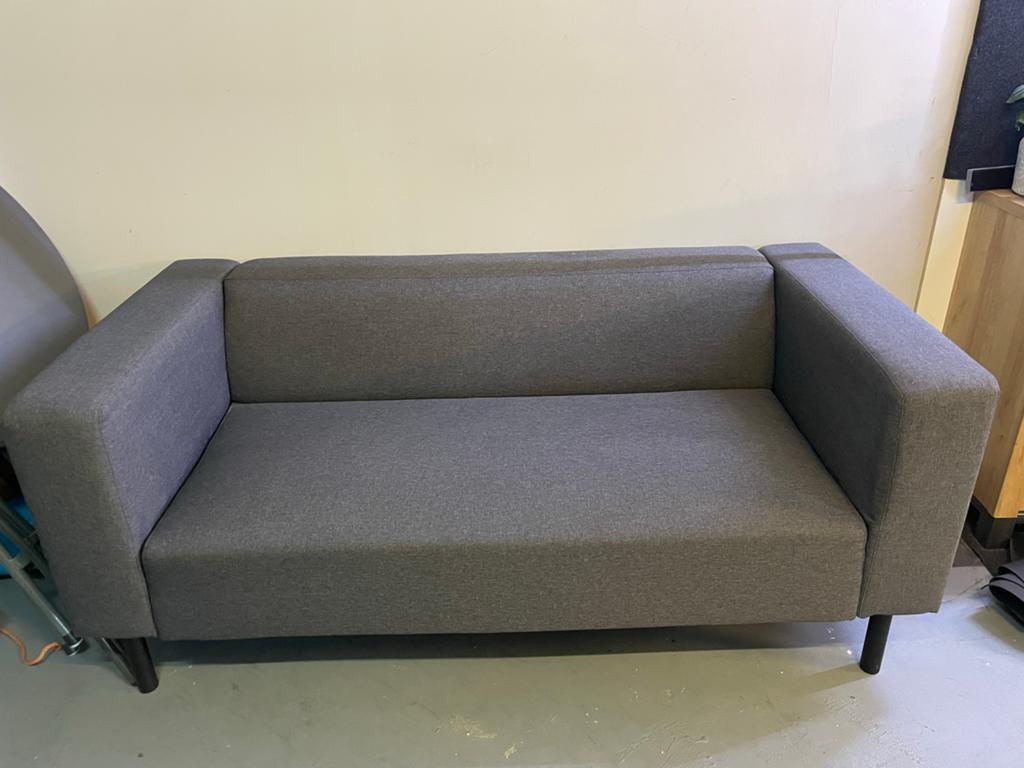 JYSK KARISE 3-zitsbank Antracietgrijs, Huis en Inrichting, Banken | Sofa's en Chaises Longues, Ophalen, 150 tot 200 cm, Driepersoons