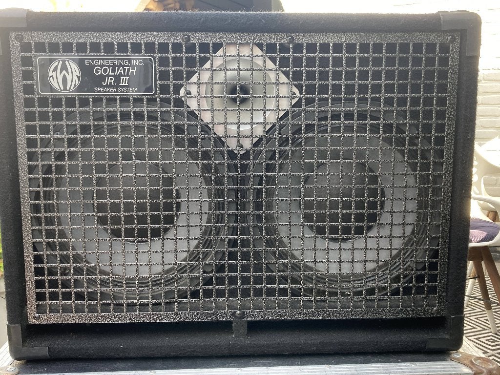 SWR GOLIATH JUNIOR 3 basspeaker, Ophalen, Gebruikt, Basgitaar, 100 watt of meer