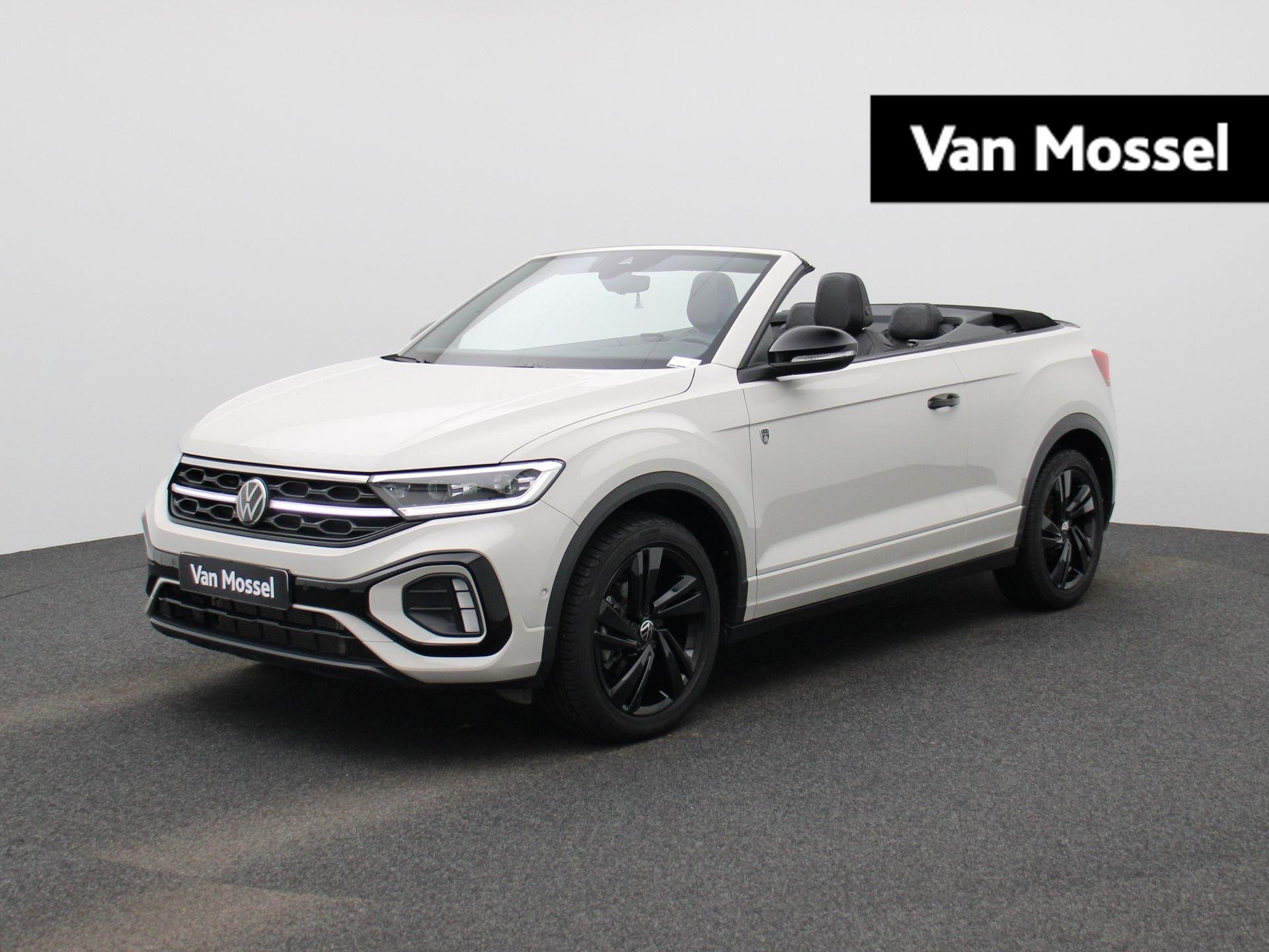 Volkswagen T-Roc Cabrio 1.5 TSI R-Line 150 PK| Trekhaak Afne, Auto's, 12 maanden, 4 cilinders, 4 stoelen, 1446 kg