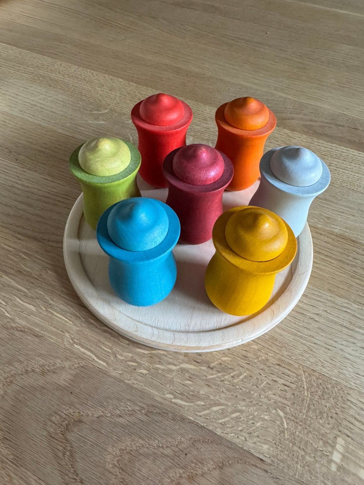 Grapat houten weekkalender, Ophalen of Verzenden, Zo goed als nieuw