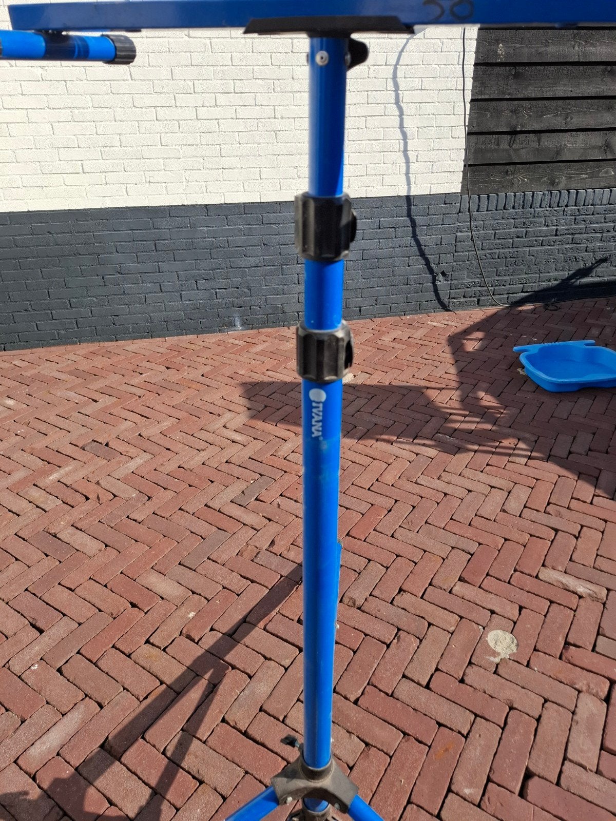 Bouwlamp standaard, Ophalen, Gebruikt, Armatuur, Met statief