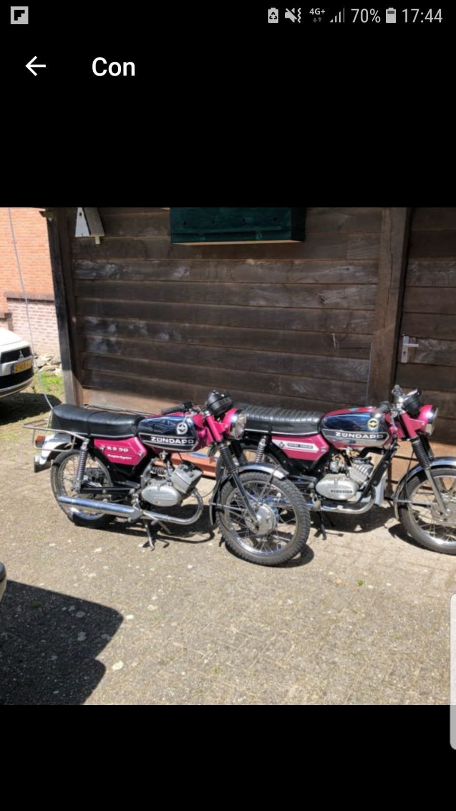 Twee seringa brommers, Fietsen en Brommers, Brommers | Zundapp, Ophalen, KS50