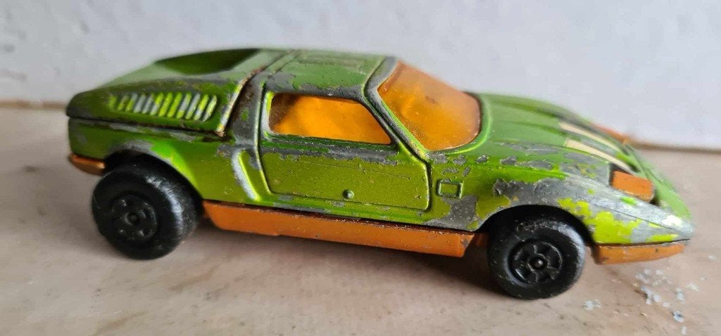 Matchbox Mercedes Speed Kings K-30, Ophalen of Verzenden, Gebruikt, Auto, Matchbox