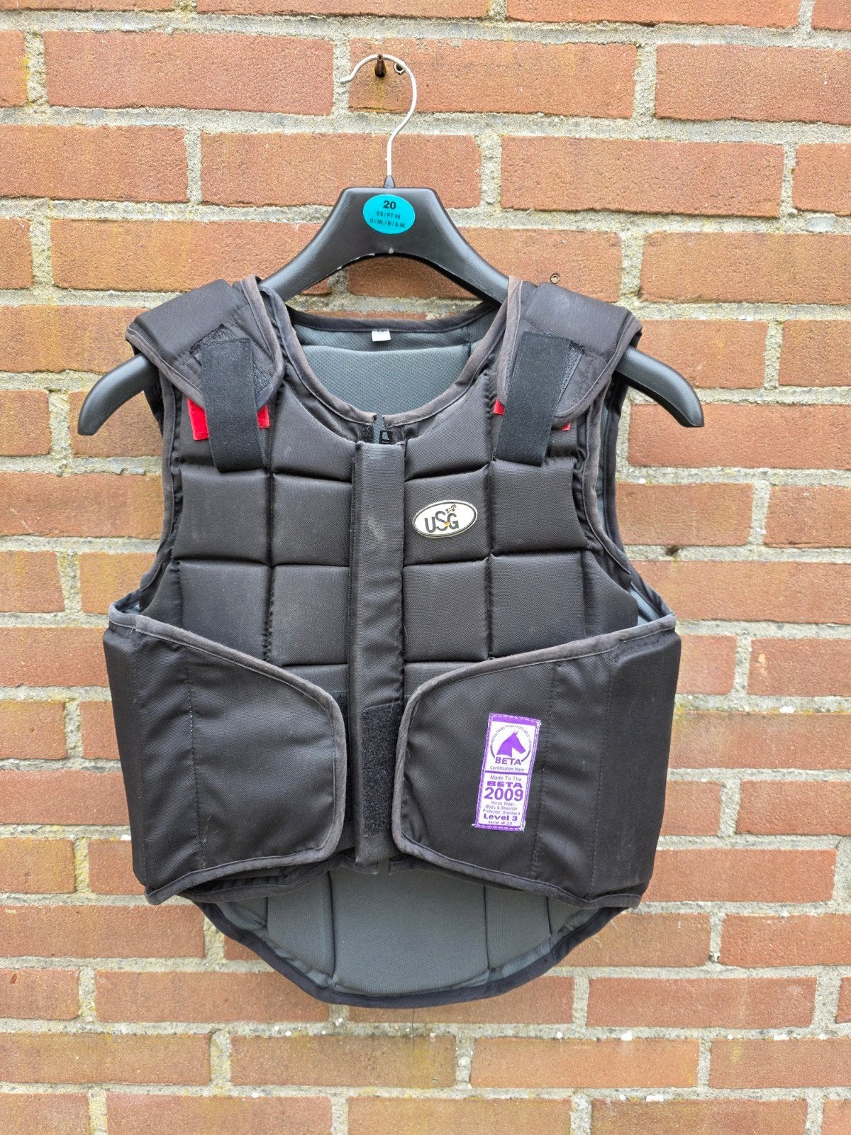 USG Bodyprotector paard, Dieren en Toebehoren, Paardrijkleding, Gebruikt, Ophalen of Verzenden, Springen, Dames