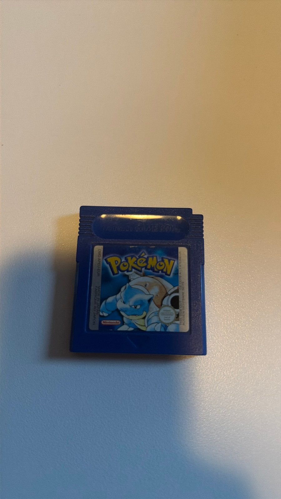 Nintendo Game boy Pokemon blauw spelletje., Avontuur en Actie, 1 speler, Ophalen of Verzenden, Zo goed als nieuw