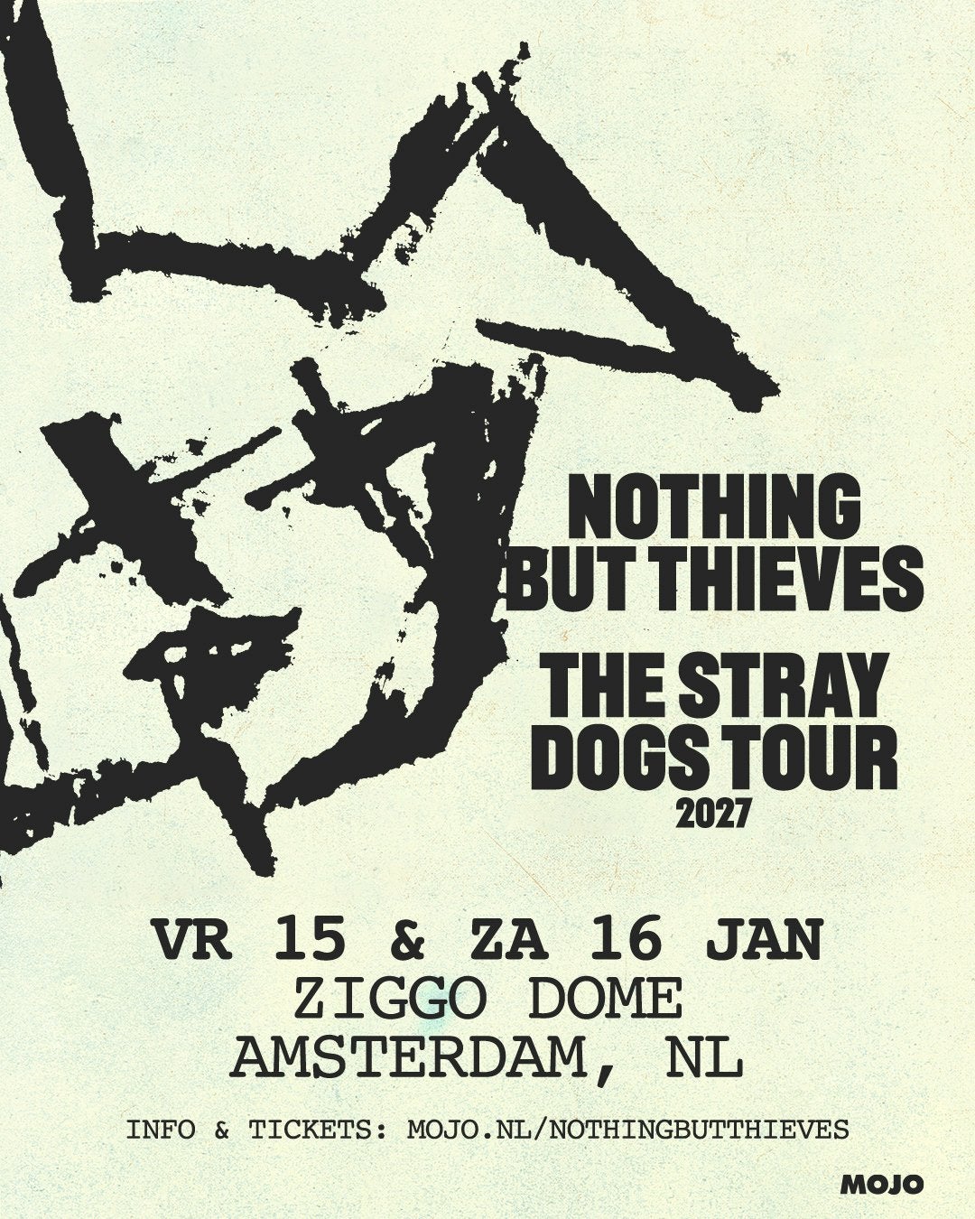 Staanplaats Nothing But Thieves Ziggodome za 16 januari 2027, Tickets en Kaartjes, Concerten | Pop, Eén persoon, Januari