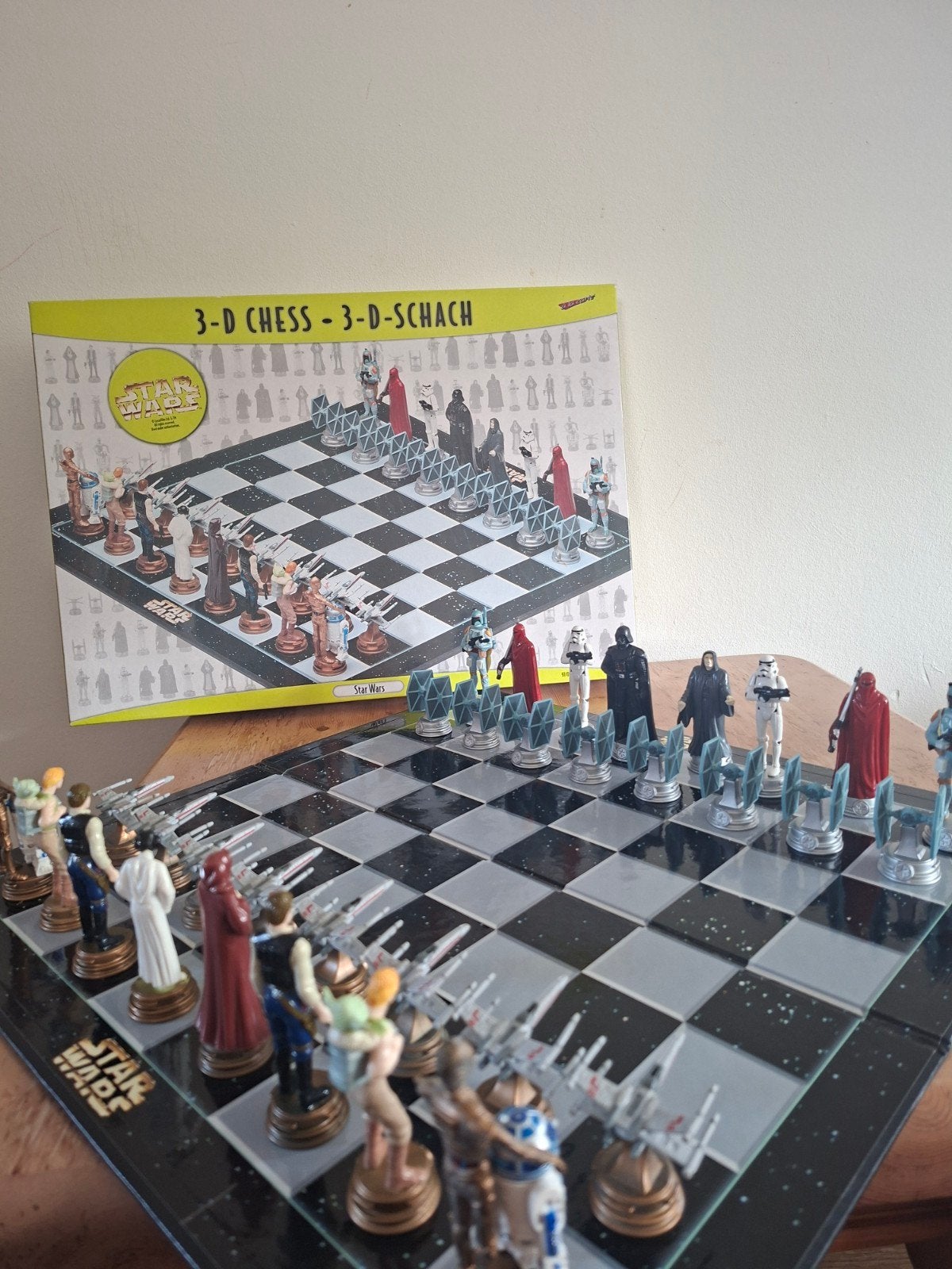 star wars 3-d schaakspel ~1999, Ophalen of Verzenden, Zo goed als nieuw, Actiefiguurtje