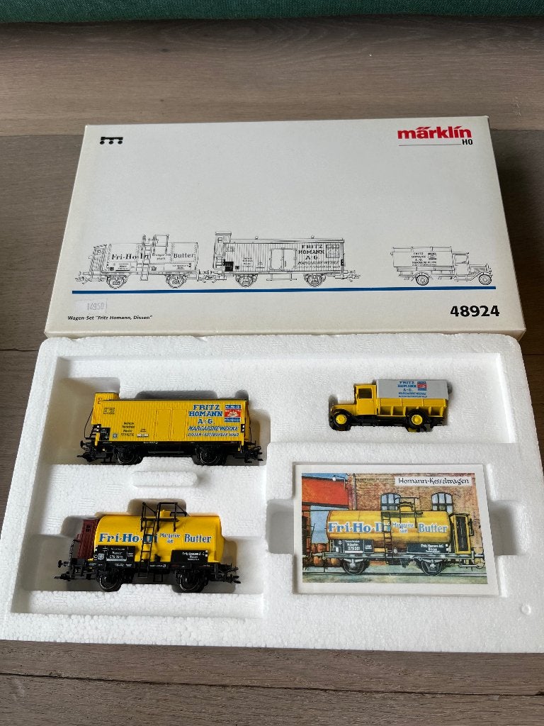 Marklin 48924 ho set wagons nieuwstaat, Wisselstroom, Treinset, Verzenden, Nieuw