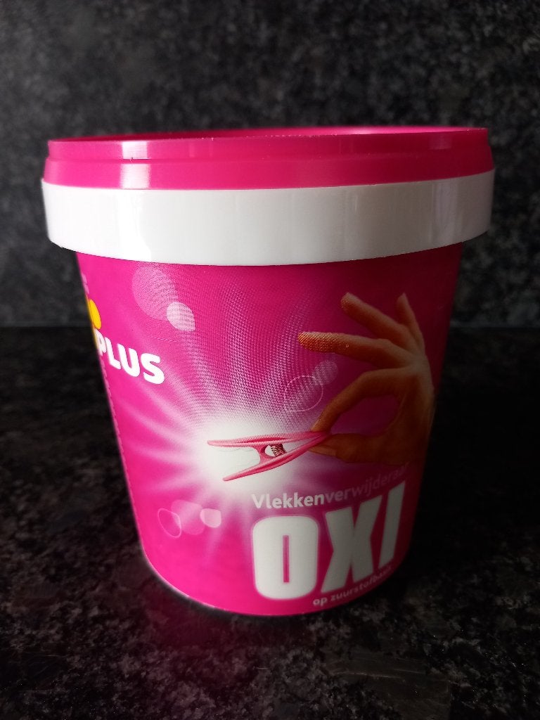 Plus Oxi vlekkenverwijderaar 750 gram XXL spiksplinternieuw!, Ophalen of Verzenden, Schoonmaakmiddel
