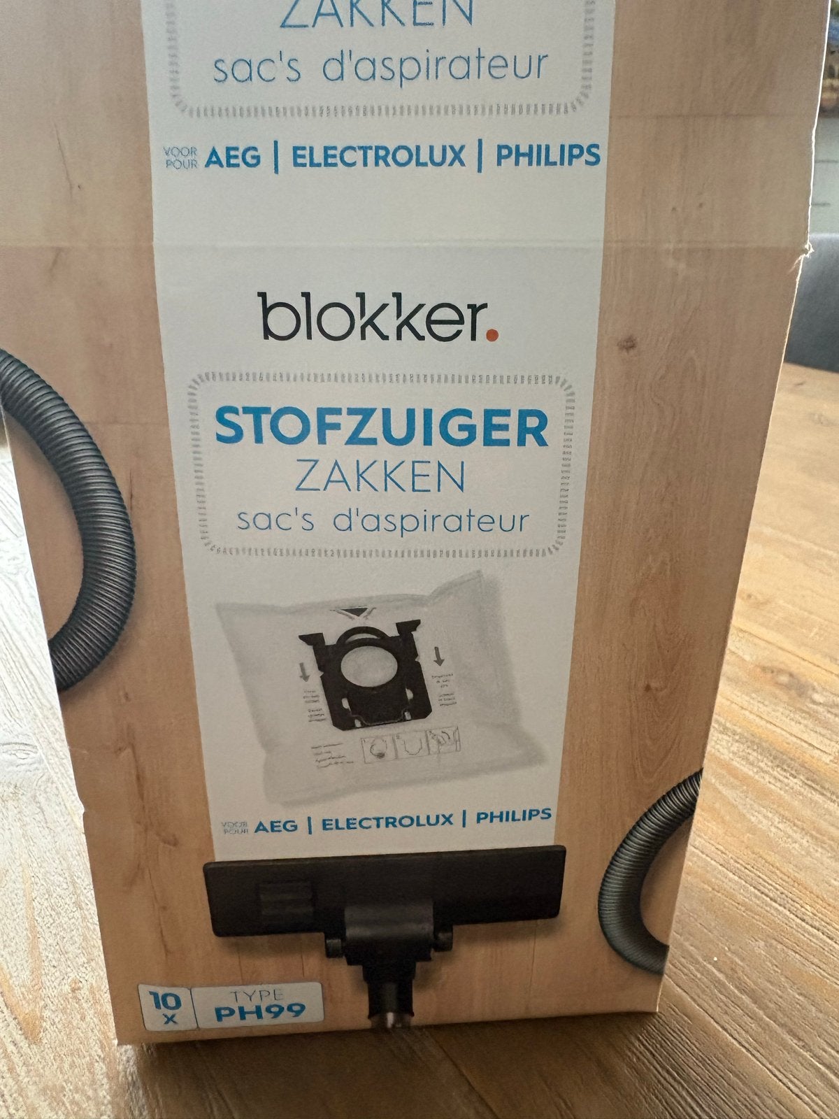 Blokker Stofzuigerzakken PH99 voor AEG, Electrolux, Philips, Stofzak, Overige merken, Overige typen, Nieuw