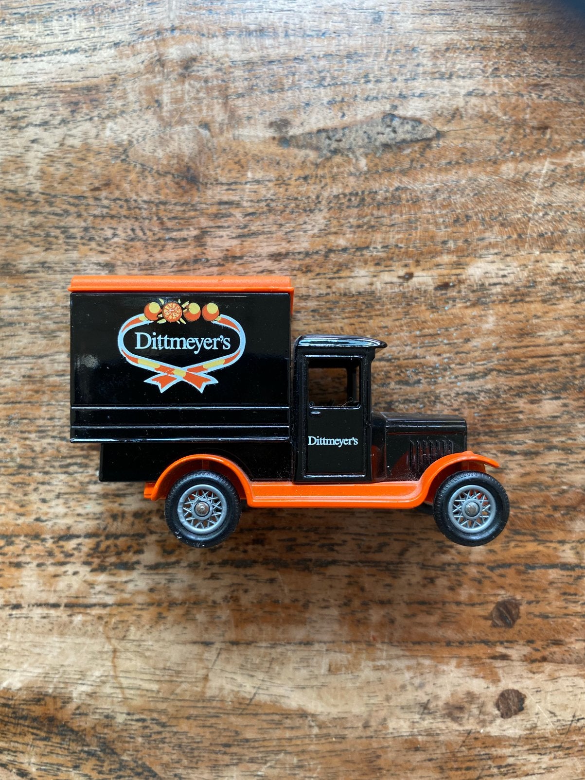 Dittmeyer's bestelwagen, vintage Iledo promotional model, Ophalen of Verzenden, Zo goed als nieuw, Auto, Overige merken