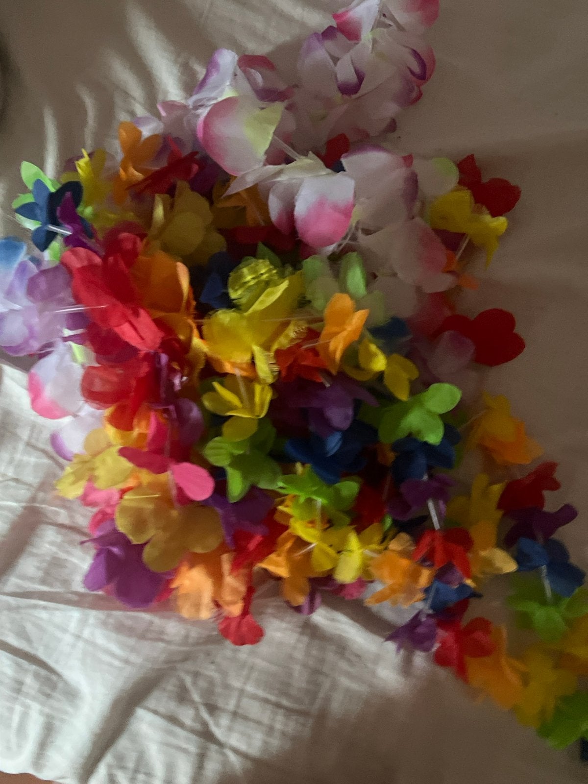Kleurrijke Hawaï Slinger - Feestelijke Bloemenketting, Ophalen, Gebruikt, Feestartikel, Overige