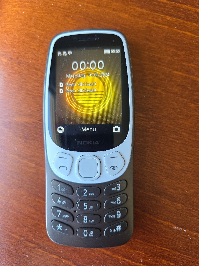 Nokia TA-1618, Telecommunicatie, Gebruikt, Zwart, Fysiek toetsenbord, Ophalen of Verzenden