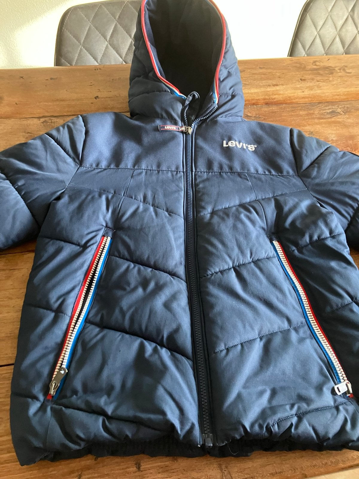 Levi's winterjas voor jongens, maat 164, Kinderen en Baby's, Ophalen of Verzenden, Zo goed als nieuw, Jongen, Jas