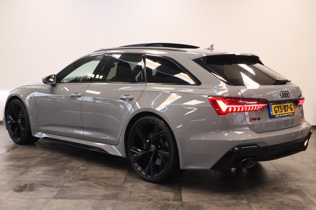 Audi A6 Avant RS 6 TFSI Quattro Keramisch Leder Panoramadak, Automaat, Gebruikt, 600 pk, RS6