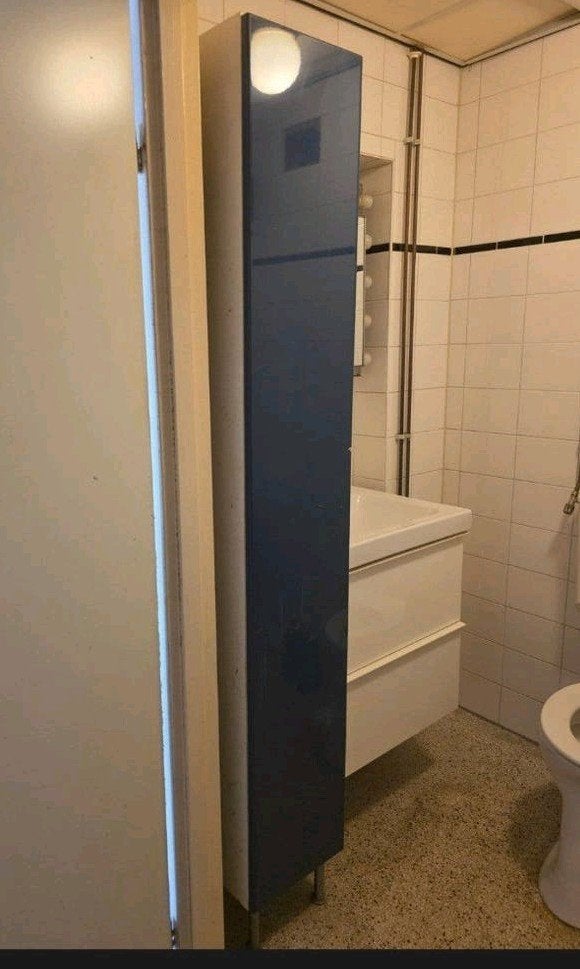 ikea kast badkamerkast, Ophalen
