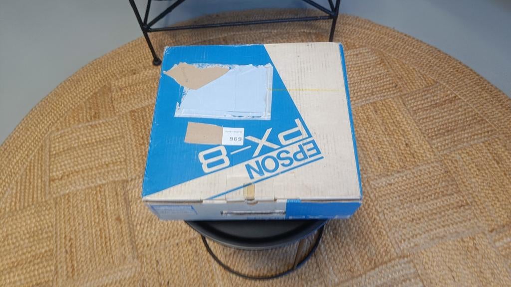 Epson PX-8 Geneva Vintage Portable Computer – Compleet, Computers en Software, Vintage Computers, Ophalen