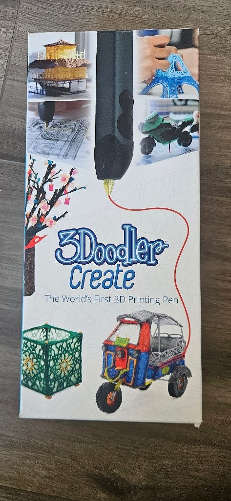 3Doodler Create 3D-pen–Complete set in doos veel filamentl!, Ophalen of Verzenden, Gebruikt, Knutselen