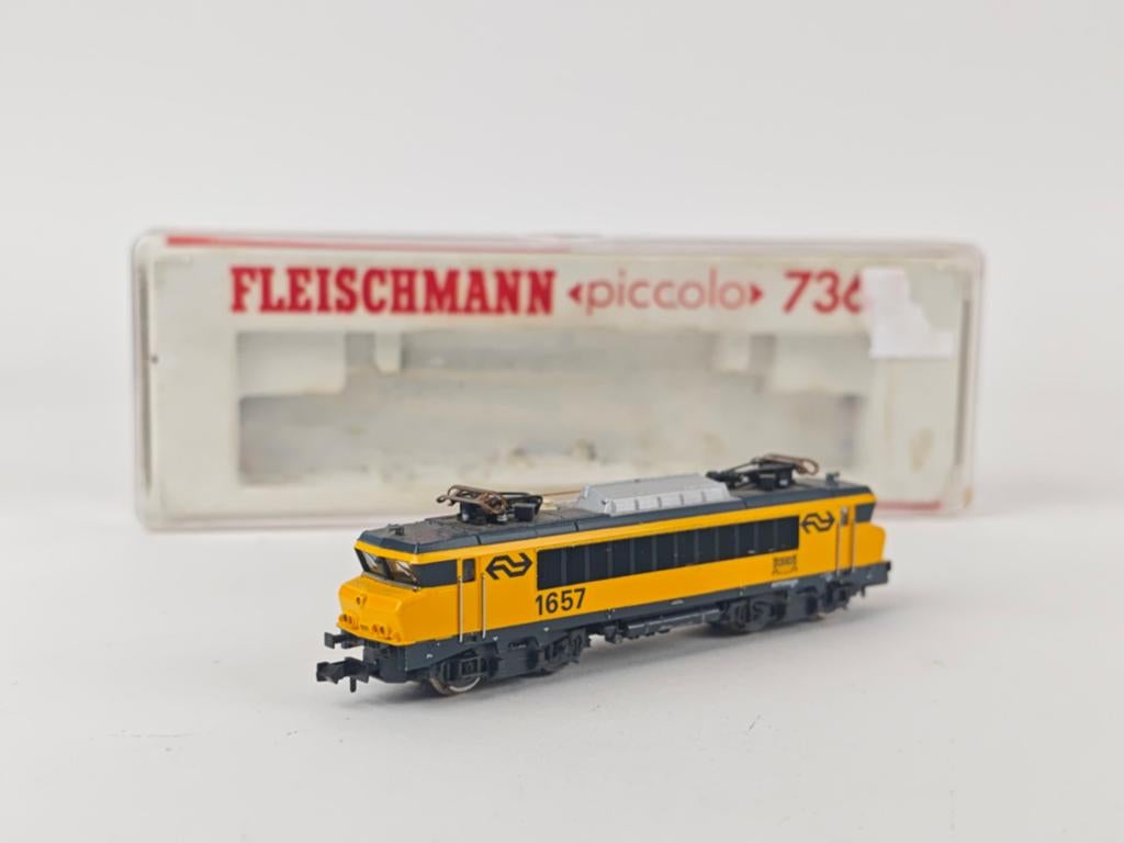 Fleischmann Piccolo 7363 NS Locomotief 1657, Gebruikt, Fleischmann, Ophalen of Verzenden, NS