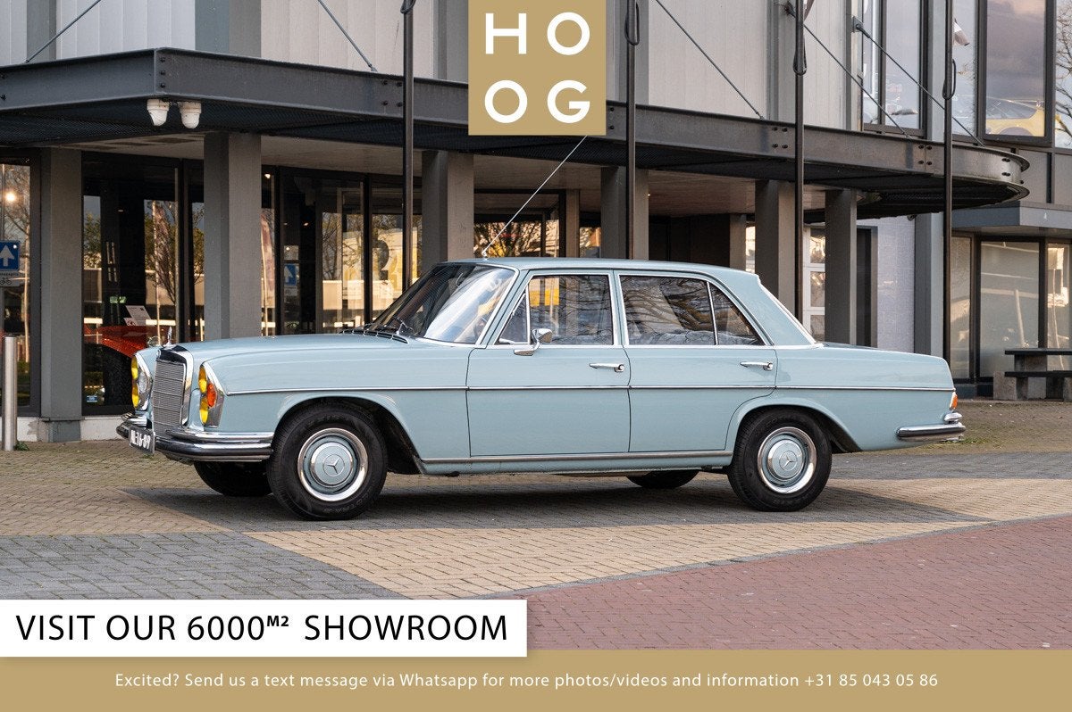 Mercedes-Benz S-Klasse 250 SE (W108) (bj 1966), Auto's, Gebruikt, 129 pk, Leder en Stof, Bedrijf