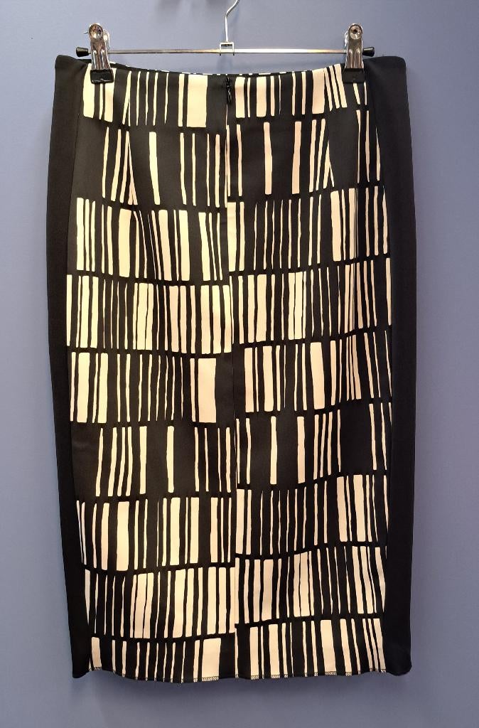 Mart Visser koker rok in creme/zand-zwart patroon 36 48462, Kleding | Dames, Mart Visser, ., Zwart, Mart Visser